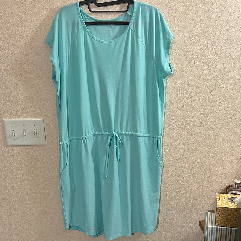 Just Be Aqua Dress